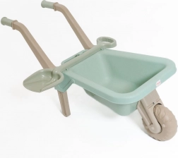 DOLONI dětské kolečko s lopatkou EKO zelené