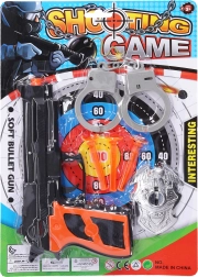 Policejní set s pistolí pro děti 20,5 cm