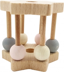 Chrastítko hvězdička růžové