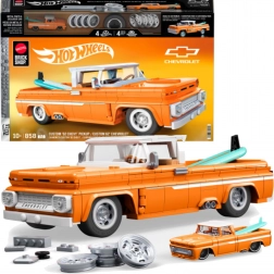 Stavebnice HOT WHEELS Elite Brick Shop Custom ’62 Chevrolet, 858 dílků