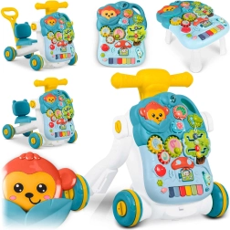 Vzdělávací chodítko a odrážedlo 5v1 Ricokids zelené