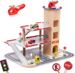 Dřevěné parkovací garáže LULILO BENINO s výtahem