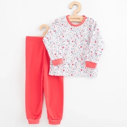 Dětské bavlněné pyžamo New Baby flowers
