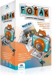 Dětský fotoaparát s termotiskem a 16GB kartou – modrý