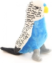 Plyšová andulka bílá 18 cm