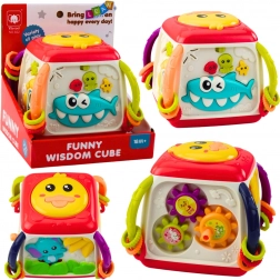 Interaktivní vzdělávací kostka pro malé děti