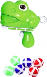 Dovednostní hra Střelba na terč s dinosauřím motivem