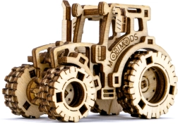 Dřevěné 3D puzzle traktor – model Work Horse 1