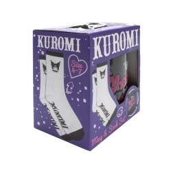 Kuromi dárkový set: hrnek a ponožky