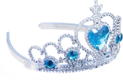 Korunka zimní princezna s modrými kamínky