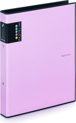 Pořadač A4 PASTELINI fialový, 2kroužkový laminovaný