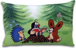 Polštář Krtek čtenáři 45x30