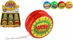 Svítící plastové jojo 6 cm