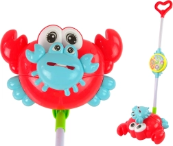 Svítící Krab Pchací Hračka S Hudbou