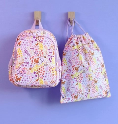 Dětský sportovní pytel květinová zahrada – A Little Lovely Company