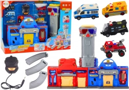 Hasičská a policejní stanice s vozidly - City Action