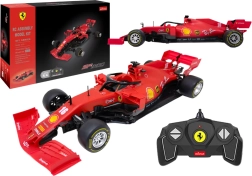 Stavebnice Autíčko RC Rastar 1:16 Bolid Ferrari SF1000 červený