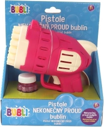 Bubli Pistolka Nekonečný Proud Bublin Růžová