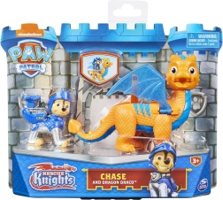 Paw Patrol Odvážní rytíři – figurka štěněte a drak (asortiment)
