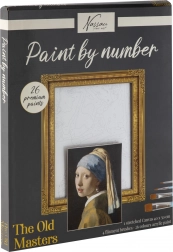 Malování podle čísel – Dívka s perlou 40 × 50 cm