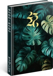 Diář 18měsíční Petito Monstera 2025/2026