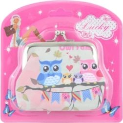 Dětská peněženka se sovičkami