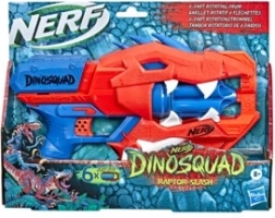 Nerf DinoSquad Raptor‑Slash blaster s rotačním bubnem