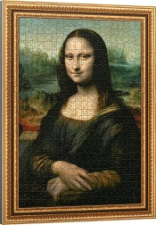 Puzzle Mona Lisa 500 dílků s rámem od TREFL