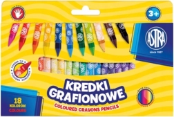 Kaolínové pastelky ASTRA 18 ks