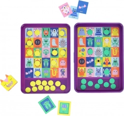 Petit Collage magnetická cestovní hra hádej kdo jsem – příšerky