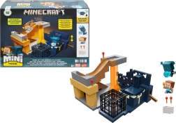 minecraft mini mode – přivolání wardena herní set se stevem a vozíkem