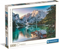 Puzzle Clementoni High Quality – Smaragdové jezero Braies 1000 dílků