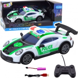 Sportovní policejní auto RC Drift s LED osvětlením 1:22