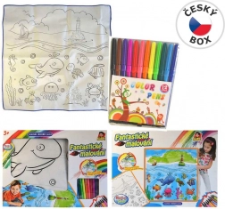 MaDe kouzelné malování s fixy barevné