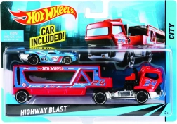 Hot Wheels Nákladní Vozidlo se Sportovním Autem