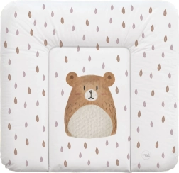 Ceba Baby měkká přebalovací podložka na komodu basic bear buddy 75 × 72 cm