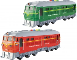 Vlak na setrvačník s efekty 34 cm