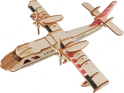 Dřevěné 3D puzzle bombardér Woodcraft