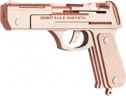 Dřevěné 3D puzzle Pistole Desert Eagle