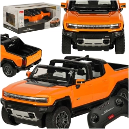 Hummer EV Rastar RC auto 1:16 oranžové