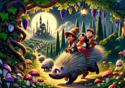 Puzzle Ježek a kamarádi 200 dílků