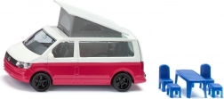 Siku Super 1:50 – kempovací dodávka VW T6 California s otevírací střechou