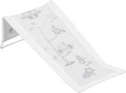 Látkové koupací lehátko s motivem sovy, bílé