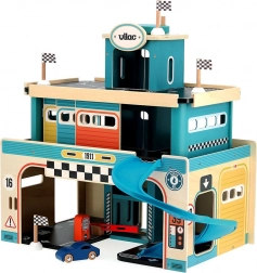 Vilac Dřevěná Vintage Garáž Vilacity