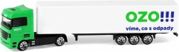 Kovový Auto Kamion OZO