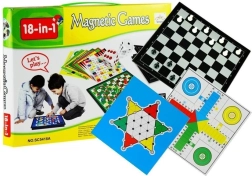 Sada her 18 v 1 s magnetickými šachy