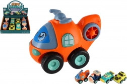 Plastový dopravní prostředek na setrvačník pro děti