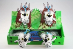 Plyšová sova klíčenka