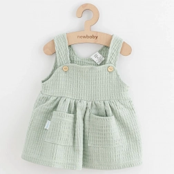 dětská mušelínová sukýnka new baby comfort clothes šalvějová 92