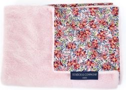 Plyšová dětská deka Boh'aime 70 × 100 cm růžová